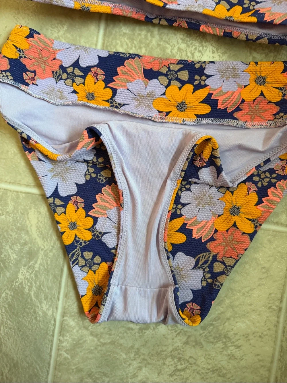 Aerie floral swimsuit